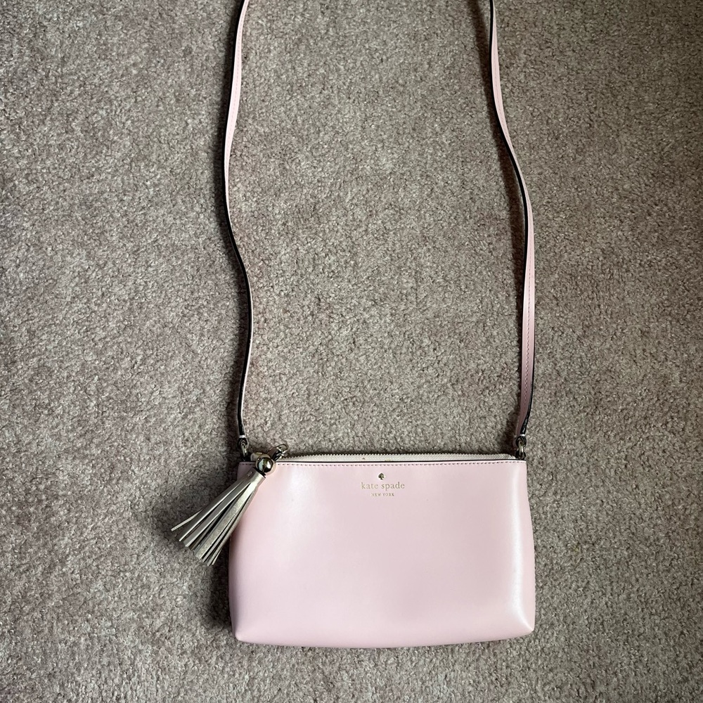 Kate Spade pink shoulder purse